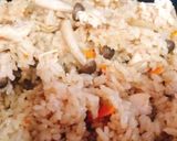 炊飯器で簡単！きのこたっぷり鶏釜めし作り方4写真