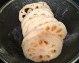 ハンペン＆挽肉の蓮根フワフワはさみ焼き作り方1写真
