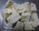 塩豆腐♪ひき肉と搾菜の炒め物作り方1写真