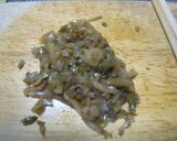 塩豆腐♪ひき肉と搾菜の炒め物作り方2写真