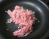 塩豆腐♪ひき肉と搾菜の炒め物作り方3写真