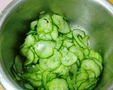さっぱり*。ごま油がそそる♡梅きゅうり作り方1写真