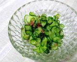 さっぱり*。ごま油がそそる♡梅きゅうり作り方3写真