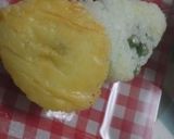 グリーンピースのチーズ焼きおにぎり作り方3写真