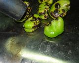 そらまめと新たまねぎの冷製スパゲティー作り方2写真