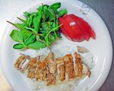 鶏肉のガーリックバター　ワンプレート作り方6写真