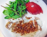 鶏肉のガーリックバター　ワンプレート作り方8写真