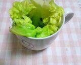 マグカップでキャベツと挽き肉のドーム蒸し作り方4写真