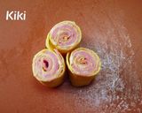 お弁当おかず**渦巻きグルグル卵焼き♪作り方4写真
