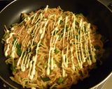 焼きそばキムチヂミ作り方3写真