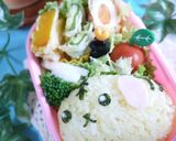 簡単キャラ弁☆枝豆しば～♪作り方5写真