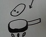 ●キャラ弁●ウインナーで　カピバラさん作り方4写真