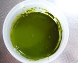 レンジdeなめらか抹茶豆乳ぷりん。作り方2写真