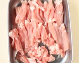 豚肉で♪青椒肉絲（チンジャオロースー）作り方3写真