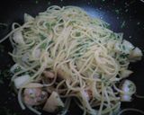 パセリ&シーフードのパスタ☆作り方4写真