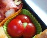 お弁当に ☆トマトのお花☆作り方4写真
