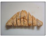 三角油揚げの卵とじ作り方1写真