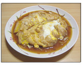 三角油揚げの卵とじ作り方4写真