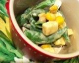 スナップエンドウとチーズのワサビ和え作り方7写真