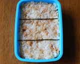 3色そぼろ丼deこいのぼりのお弁当作り方3写真
