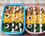 3色そぼろ丼deこいのぼりのお弁当作り方7写真