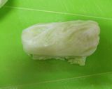 春キャベツでヘルシーチーズ野菜生春巻き作り方4写真