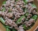 きぬさやのツナマヨチーズ焼き☆作り方3写真