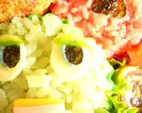 簡単キャラ弁☆カップガチャダマムックダマ作り方11写真