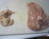 鶏むねで♪お肉やわプル豆乳シチュー作り方1写真