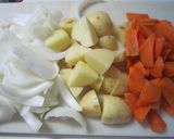 鶏むねで♪お肉やわプル豆乳シチュー作り方4写真