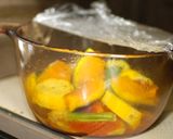 夏野菜のレンジ蒸し作り方6写真