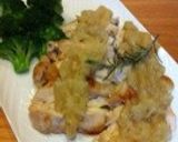 ☆鶏肉のソテーon新玉ねぎソース☆作り方9写真