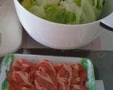 レタスしゃぶしゃぶ作り方1写真