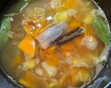 バターナッツかぼちゃとさつまいもの野菜ポタージュ作り方7写真