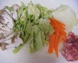 オイスターソース味の焼きそば♪作り方1写真