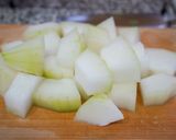 白だしで作る冬瓜の海老あんかけ煮作り方3写真