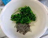 昆布締め風☆菜の花のおひたし作り方2写真