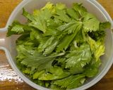 糖尿＆高血圧ＯＫ＊株セロリの鍋パスタ作り方2写真