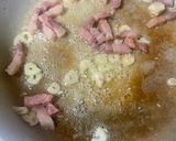 ガリバタほうれん草ソテー温泉卵添え作り方6写真