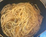 ごぼうと納豆の味噌パスタ作り方6写真