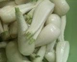 らっきょうの酢みそ和え作り方1写真