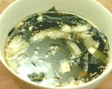 簡単トック餅入りわかめスープ作り方8写真