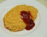 ふわとろ玉子の逆さオムライス作り方7写真