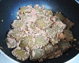 ✿こんにゃくとタラコの甘辛バター炒め煮✿作り方5写真
