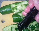 たたききゅうりの和え物作り方1写真