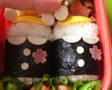 卒園おめでとう♪くまちゃんの俵おにぎり作り方5写真