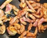 青梗菜としめじと豚肉のオイスター炒め作り方7写真