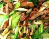 青梗菜としめじと豚肉のオイスター炒め作り方10写真