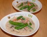 春のクリームスープ✿筍＆スナップエンドウ作り方7写真