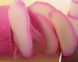 1分✿ピンクのお花かまぼこ✿作り方1写真